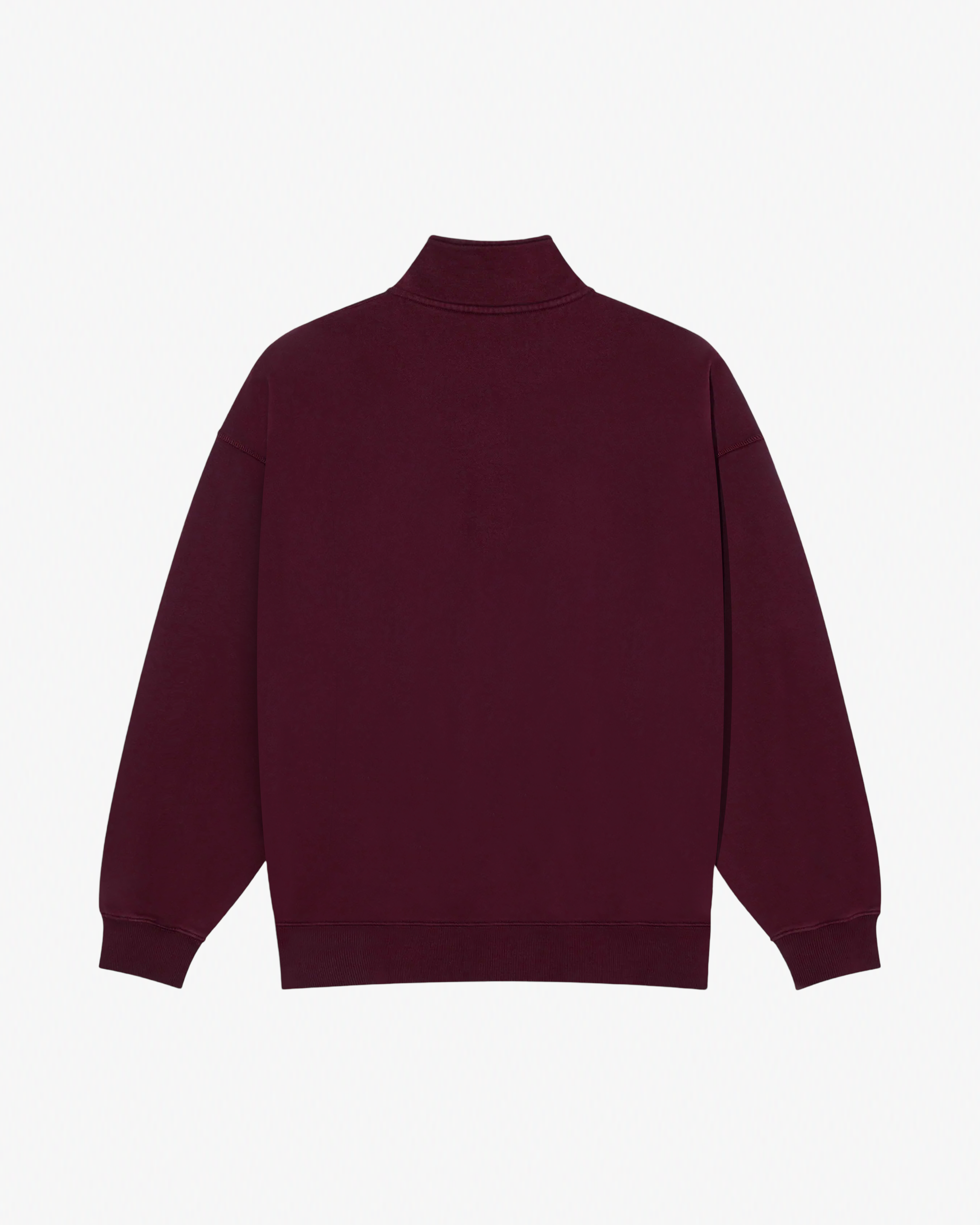 Deauville Sweater - Maroon/White