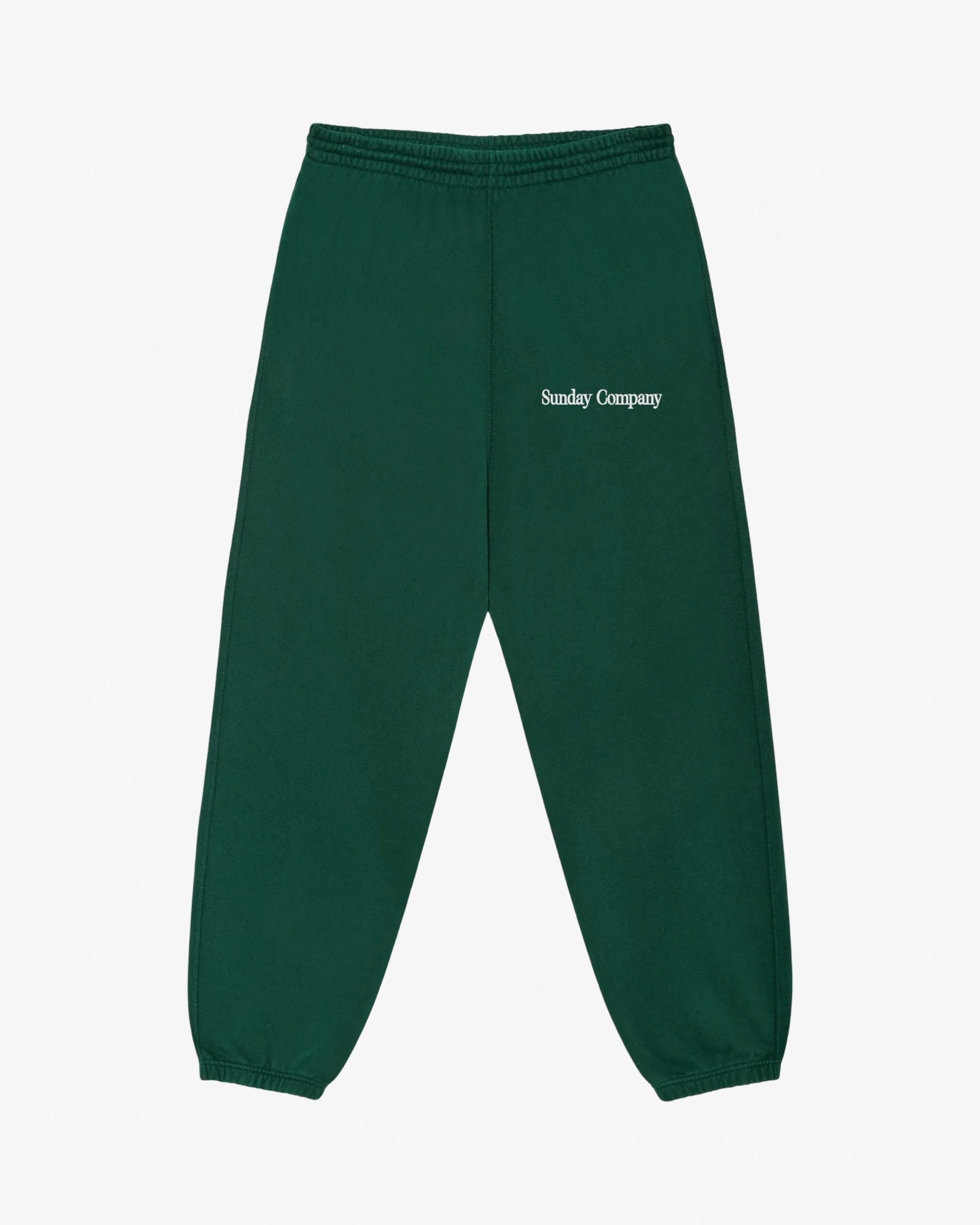 Pantalon de survêtement Heritage - Vert forêt/Blanc