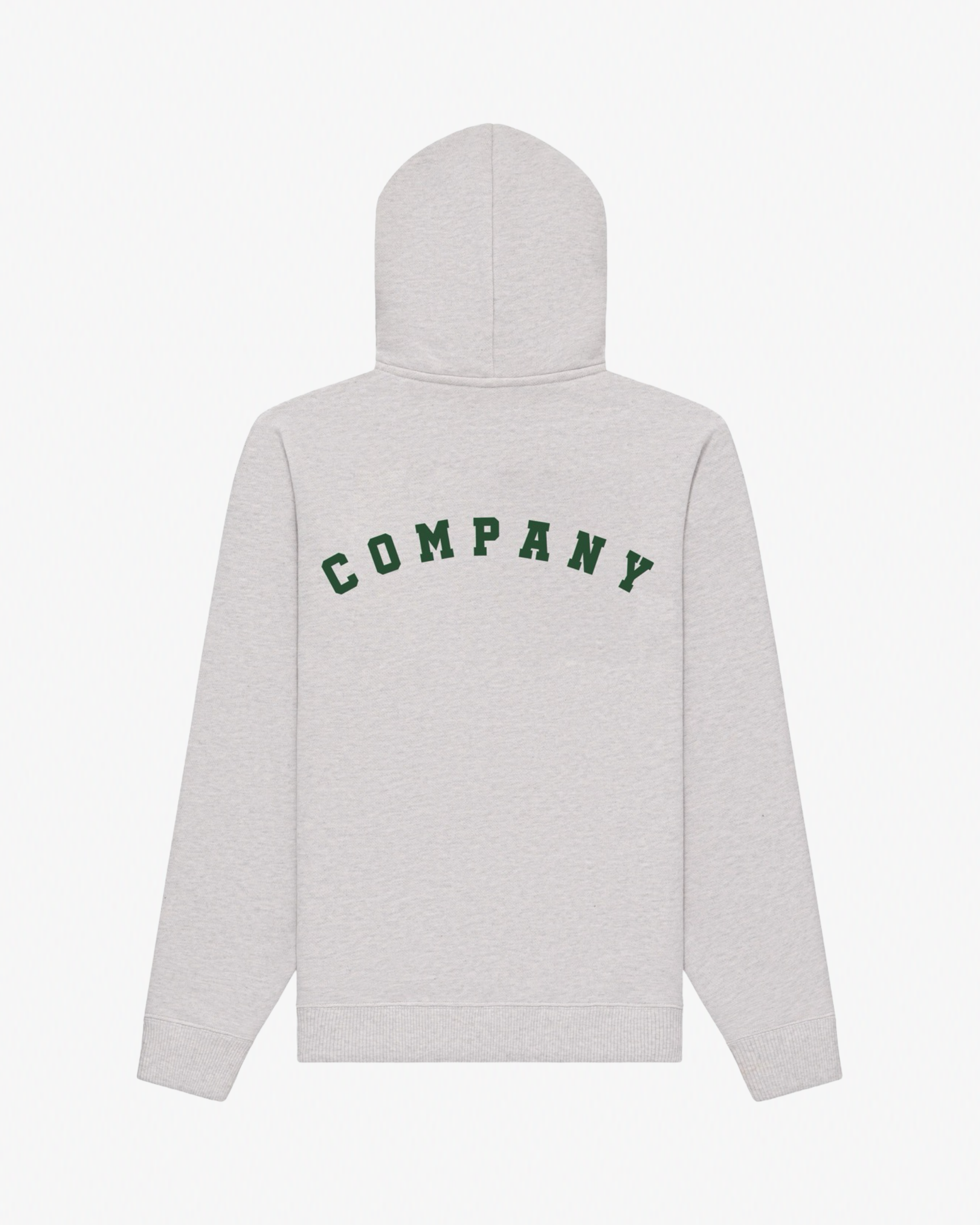 Heritage Hoodie - Grey/Forest Green