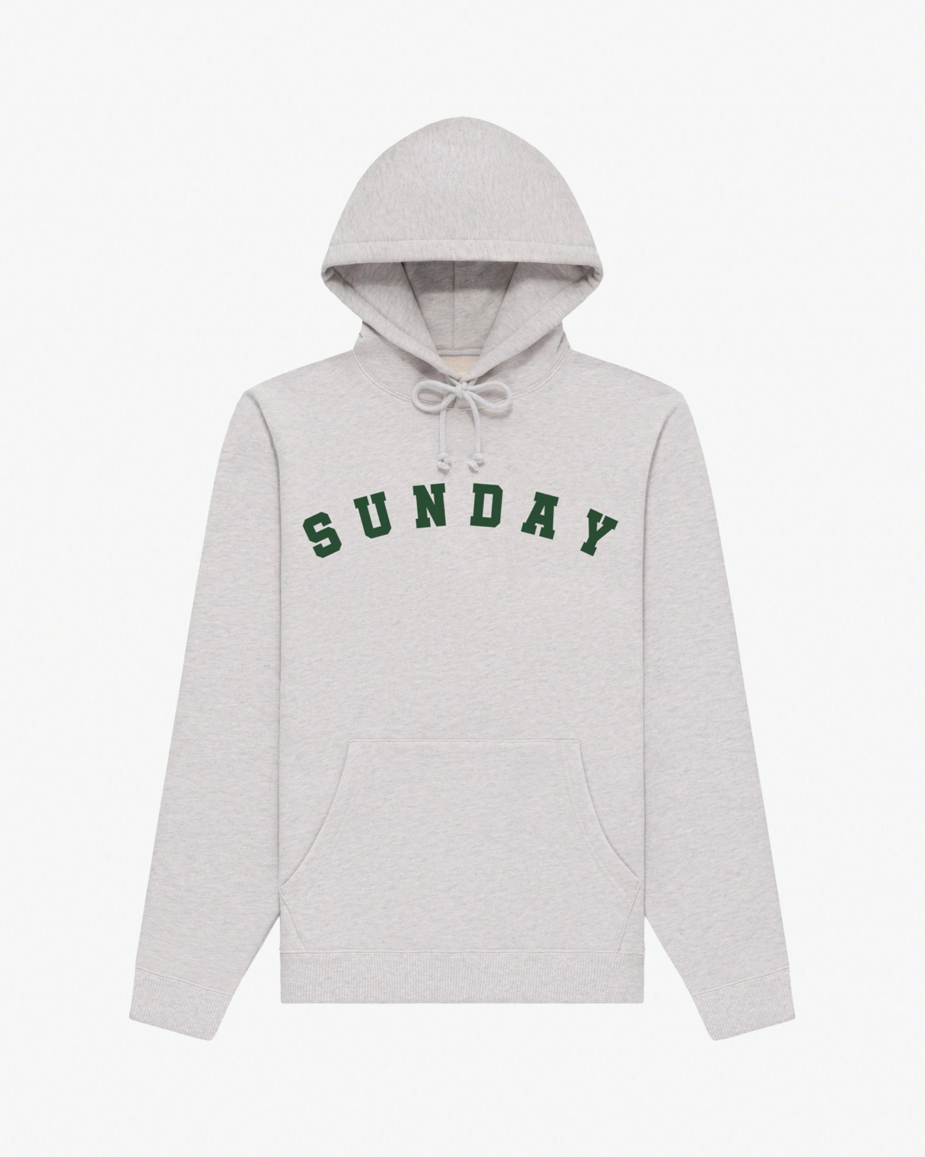 Heritage Hoodie - Grey/Forest Green